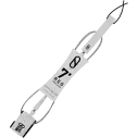 Slater Designs Regular leash White