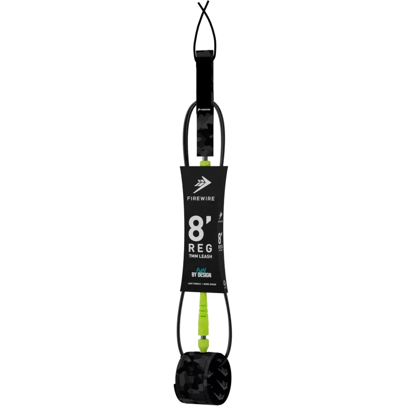 Firewire Regular leash Black/Yellow