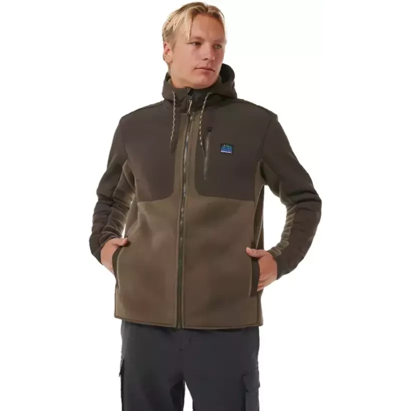Fleece jas Rip Curl Anti-Series Search Rock