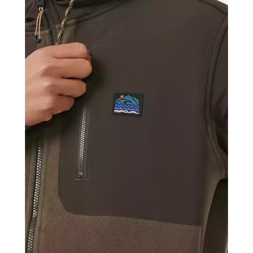 Jacke-fleece-Rip Curl Anti-Series Search Rock