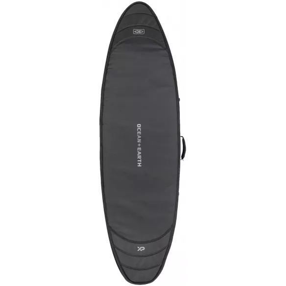 Funda Ocean & Earth HYPA Travel Doble Shortboard Black