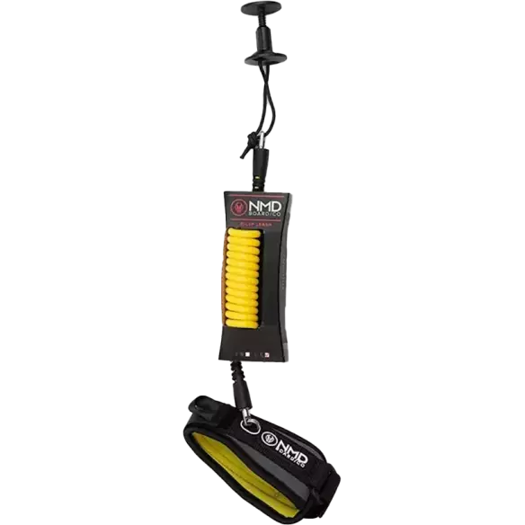 Leash de Bodyboard NMD Pro Biceps Yellow/Black