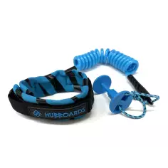 Leash de bodyboard Hubboards biceps XL Blue