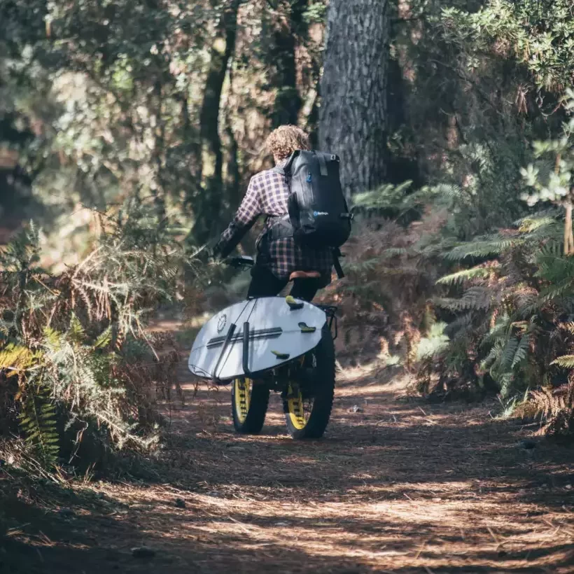 Suporte de prancha de surf para bicicleta Surf Logic