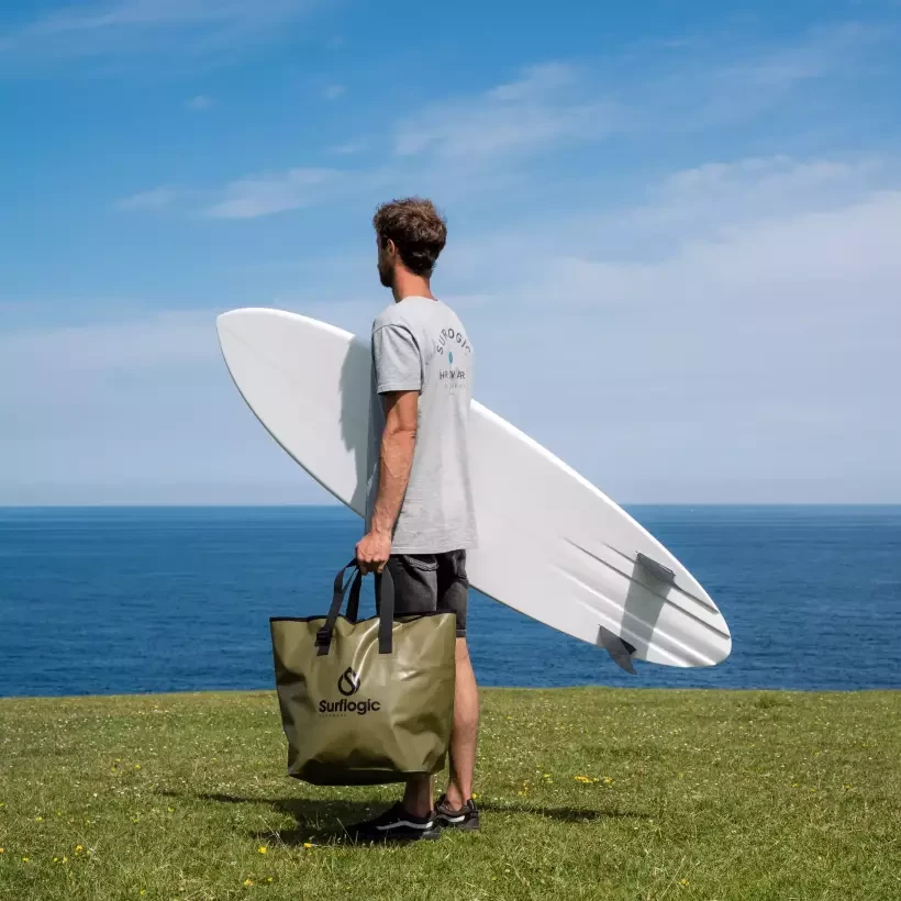 SurfLogic Waterproof Dry-bucket bag Olive Green