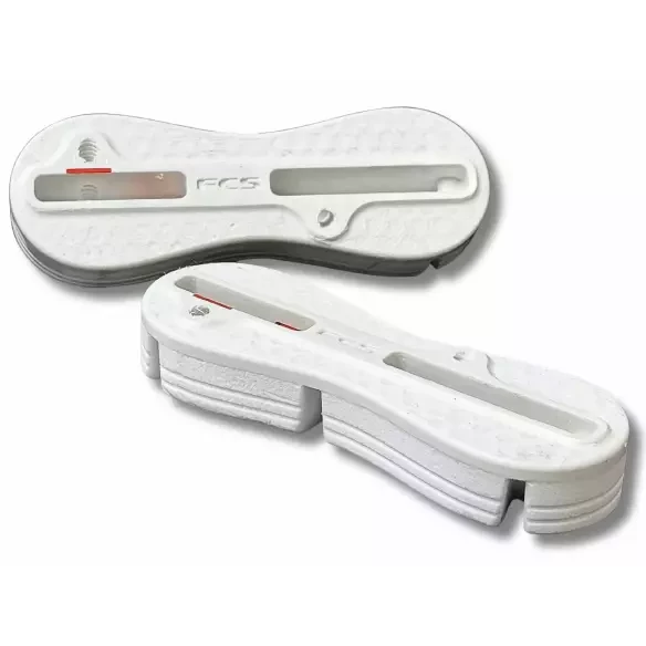Plug quilhas FCSII lateral White Plug quilhas FCSII lateral White