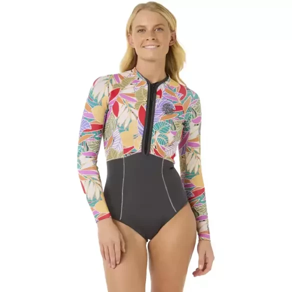 Combinaison Shorty Rip Curl G-Bomb LS Charcoal