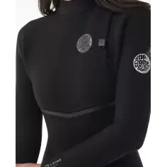 Wetsuit Rip Curl E-Bomb Womens 4/3mm Black 2