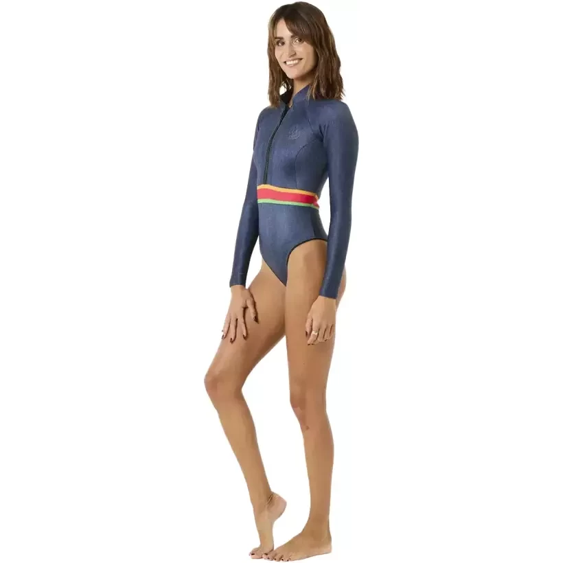 Shorty in Neoprene Rip Curl G-Bomb LS Navy