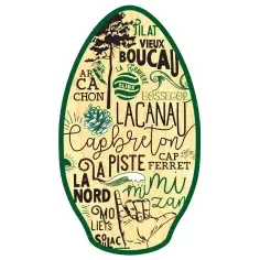 tavola skimboard Slidz Wood 41'' Landes