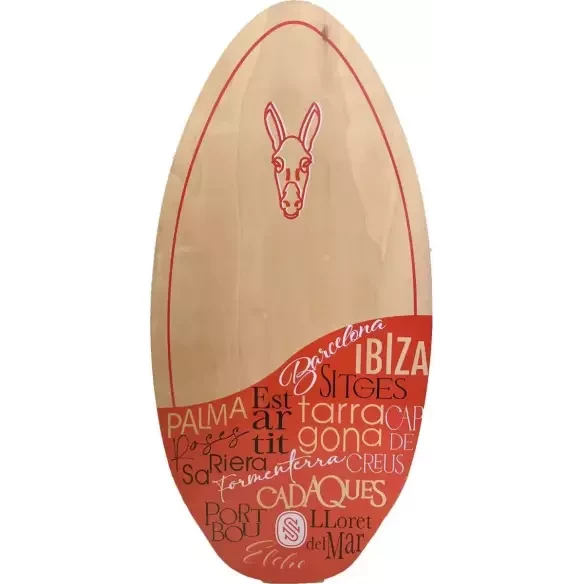 skimboard Slidz Wood 41'' Mediterranée