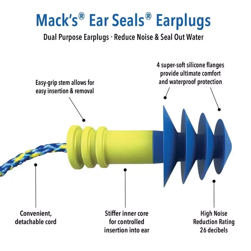 Stopfen ohren Macks Earseals