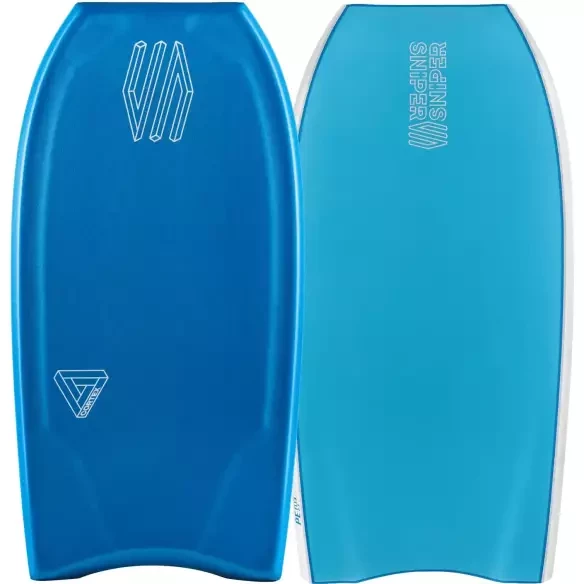 Prancha de Bodyboard Sniper Cortex PE Royal Blue/Aqua Blue
