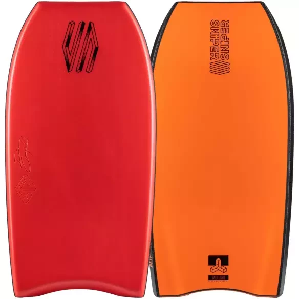 Planche de Bodyboard Sniper Iain Campbell Pulse PE Red/Orange
