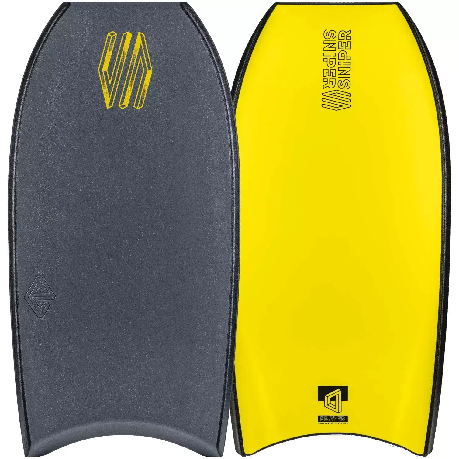 Tabla de Bodyboard Sniper Prayer DK Dark Grey/Yellow