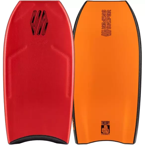Prancha de Bodyboard Sniper Iain Campbell Theory NXT PP Red/Orange