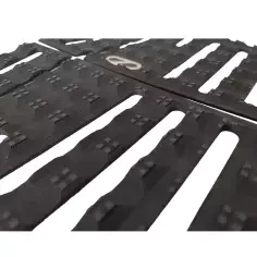 Grip de surf Slater Designs 4 Piezas Black/Grey 2