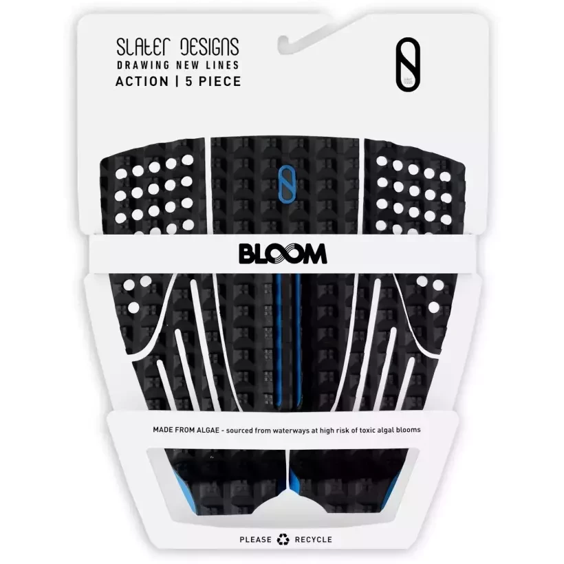 Slater Designs 5 pieces Action Pad Tail Pad Black/Blue