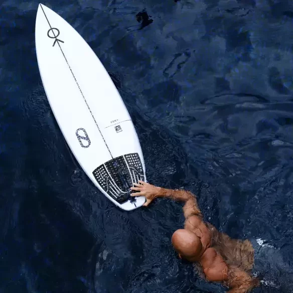 Grip de surf Slater Designs Action Pad 5 Piezas Black/Blue