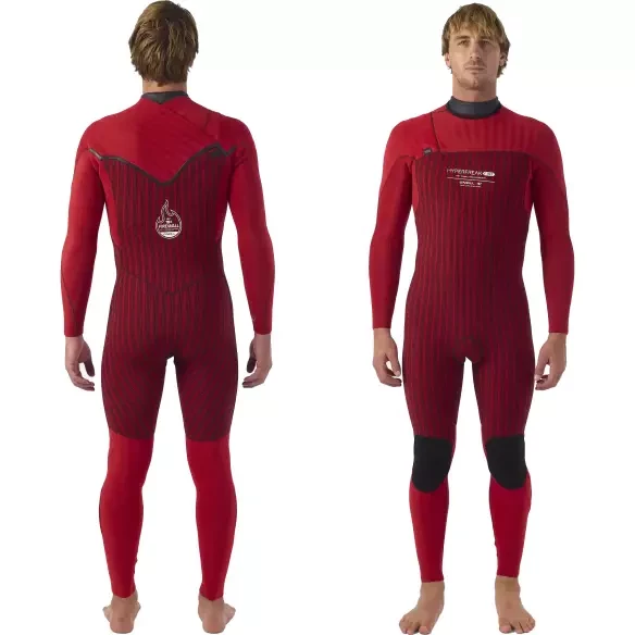 Neopreno O´Neill Hyperfreak Fire 4/3mm+ CZ Black/Black Neopreno O´Neill Hyperfreak Fire 4/3mm+ CZ Black/Black