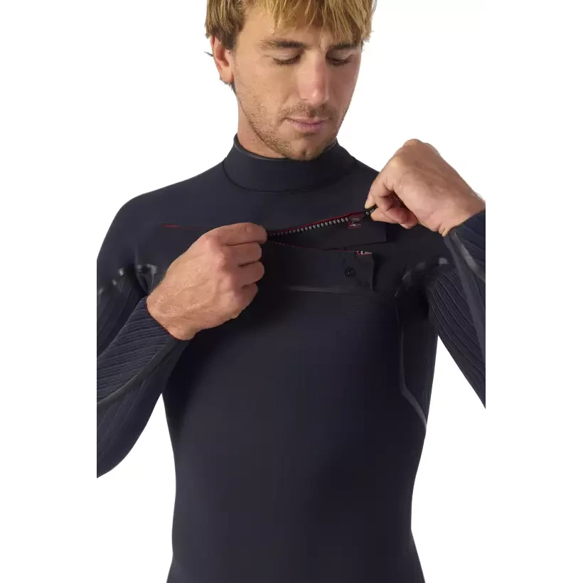 Neopreno O´Neill Hyperfreak Fire 4/3mm+ CZ Black/Black
