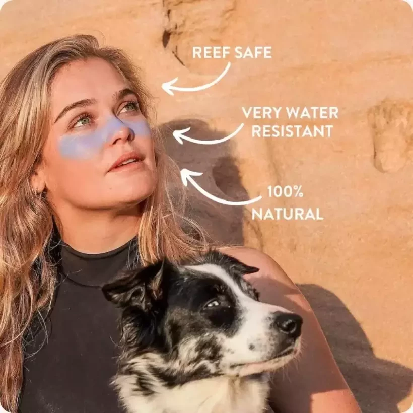 Protezione solare Suntribe Natural Zinc SPF50 Tinted