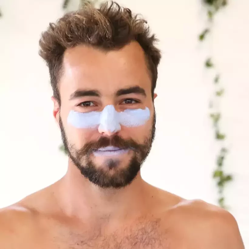 Protezione solare Suntribe Natural Zinc SPF50 Blue