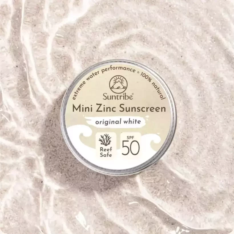 Suntribe Mini Zinc Sport Zonnecrème SPF50 White