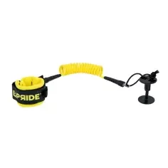 Leash für bodyboard Pride standard wrist Yellow