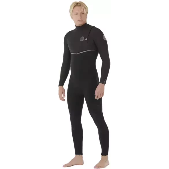 Combinaison Rip Curl E-Bomb 4/3mm Zip Free Black