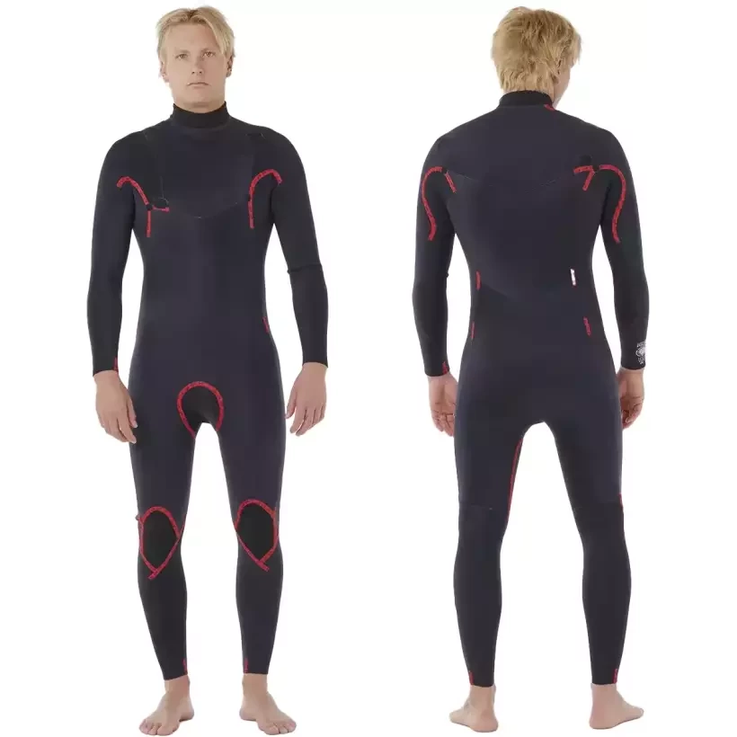 Fato Surf Rip Curl Dawn Patrol Pro 4/3mm Red