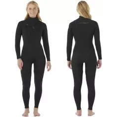 Muta surf Rip Curl Dawn Patrol Pro women 4/3mm Black