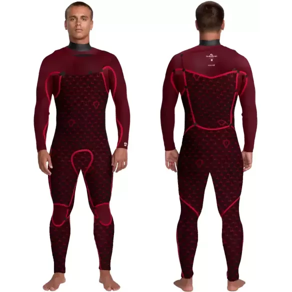 Neopreen Quiksilver Marathon Sessions 4/3mm Black