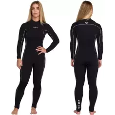 neopreen Roxy Elite Xtra Stretch 4/3mm FZ Black