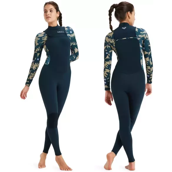 Roxy Swell Natural 4/3mm FZ Animal Print