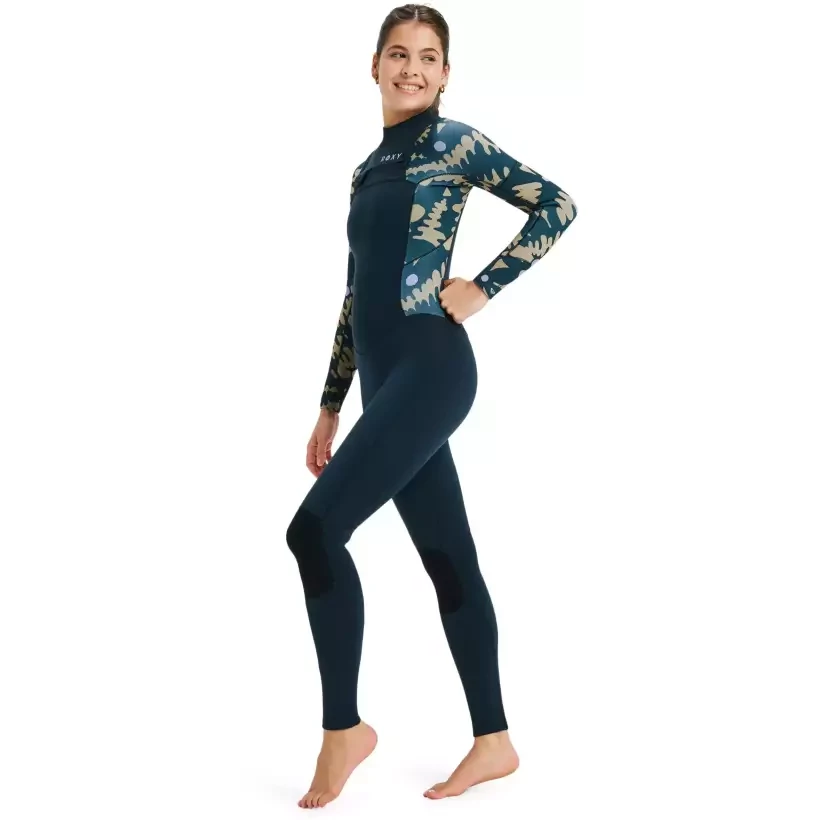 Roxy Swell Natural 4/3mm FZ Black Floral