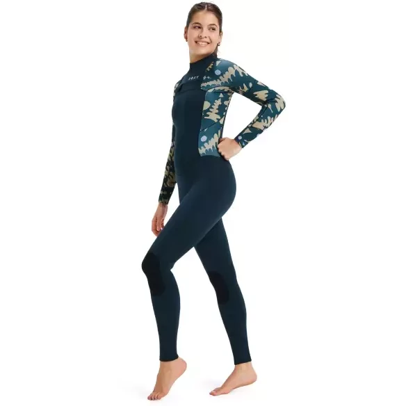 Muta Roxy Swell Natural 4/3mm FZ Black Floral