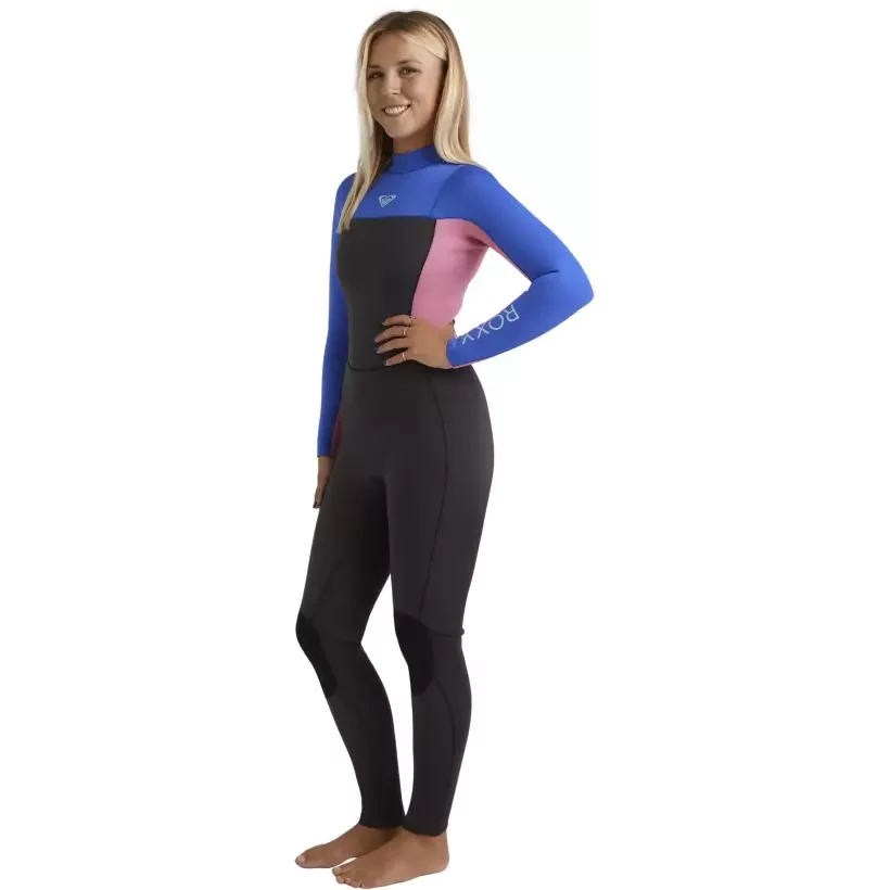 Fato Surf Roxy Prologue+ BZ GBS Women 4/3mm Cobalt