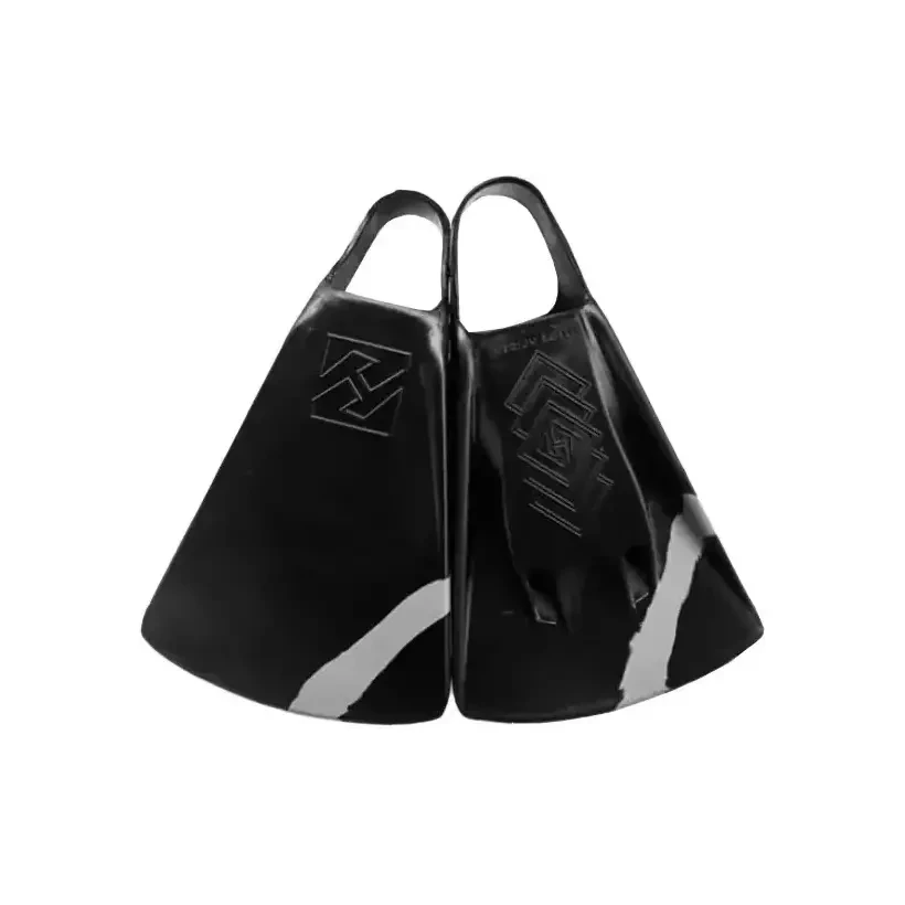 Aletas de bodyboard Hubboards Dubb Zero New Black/Grey