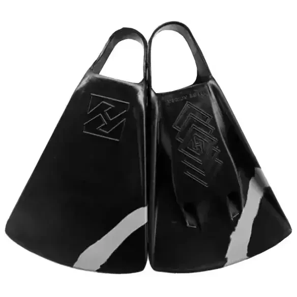 Hubboards Dubb Zero New Black/Grey Bodyboard Fins