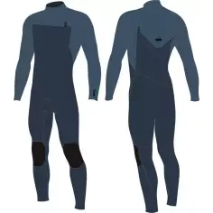 Wetsuit O´Neill Hyperfreak 4/3mm+ Black/Temperedsteel