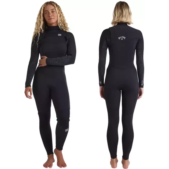 Neopren von Billabong Synergy Natural 4/3mm CZ Black Fade