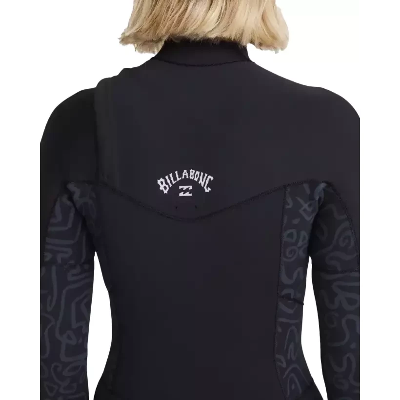 Billabong Synergy Natural 4/3 CZ Wetsuit Black Fade