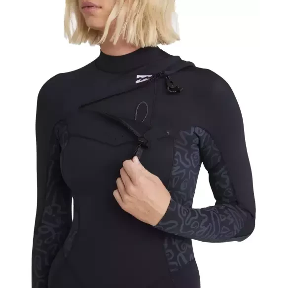 Combinaison Billabong Synergy Natural 4/3mm CZ Black Fade