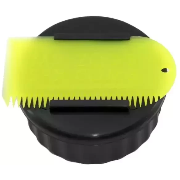 Caja para parafina Sex Wax Container+comb Black/Yellow