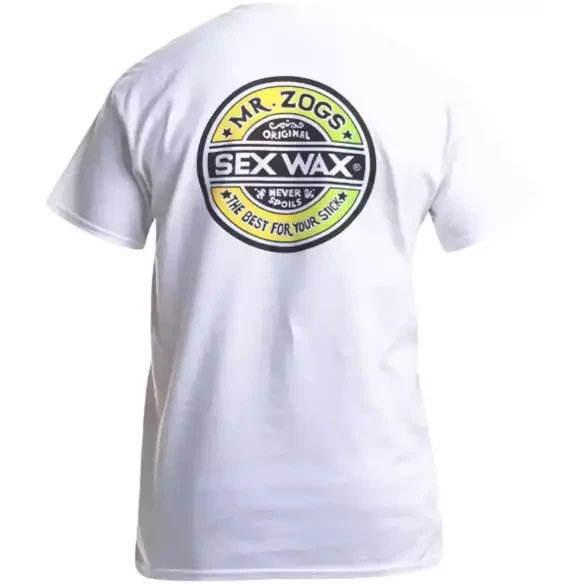 Camiseta Sex Wax Fade White