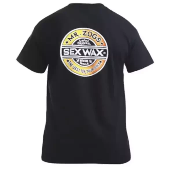 T-Shirt Sex Wax Fade Black