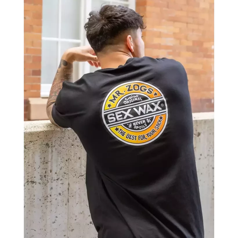 T-Shirt Sex Wax Fade Black