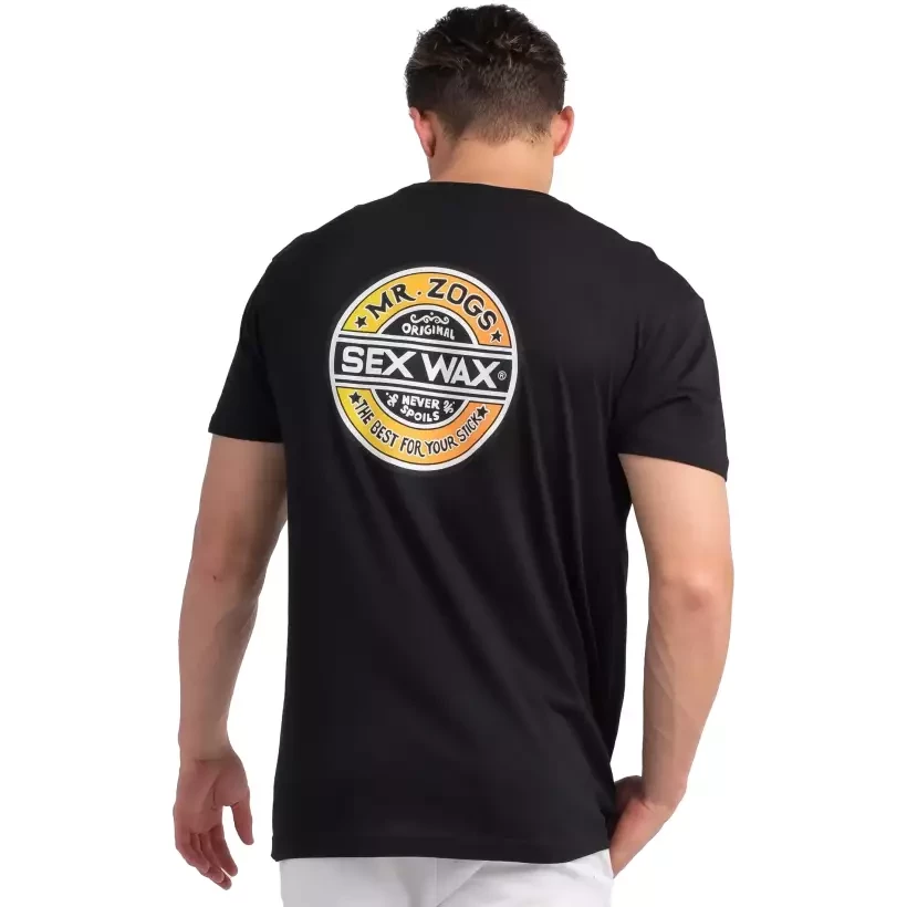 T-Shirt Sex Wax Fade Black