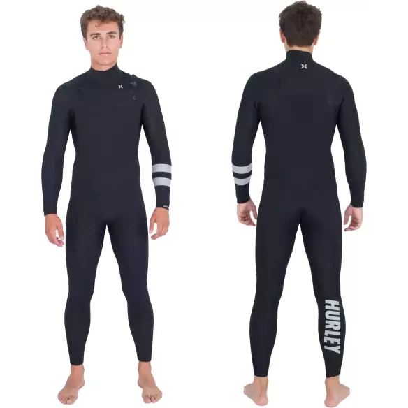 Fato Surf Hurley Advantage 4/3mm Black Fato Surf Hurley Advantage 4/3mm Black